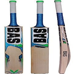 BAS Supreme English Willow Cricket BAT Sports Tournament Level International Quality Full Size for Men -Adult Short Handle BAT with Free Cover