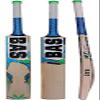 BAS Supreme English Willow Cricket BAT Sports Tournament Level International Quality Full Size for Men -Adult Short Handle BAT with Free Cover view 1