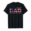 Regular Dad Trying Not To Raise Liberals US Flag T-Shirt view 1