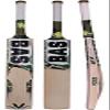 BAS Commander English Willow Crcket Bat Full Size Short Handle Arm Print Grip Free Cover Men - Adult Youth Match Quality Tournament Level Thick Edges Bat view 1