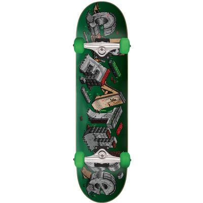 Creature Slab DIY Full Complete Skateboard,Multicolored,8.00" L x 31.25" W