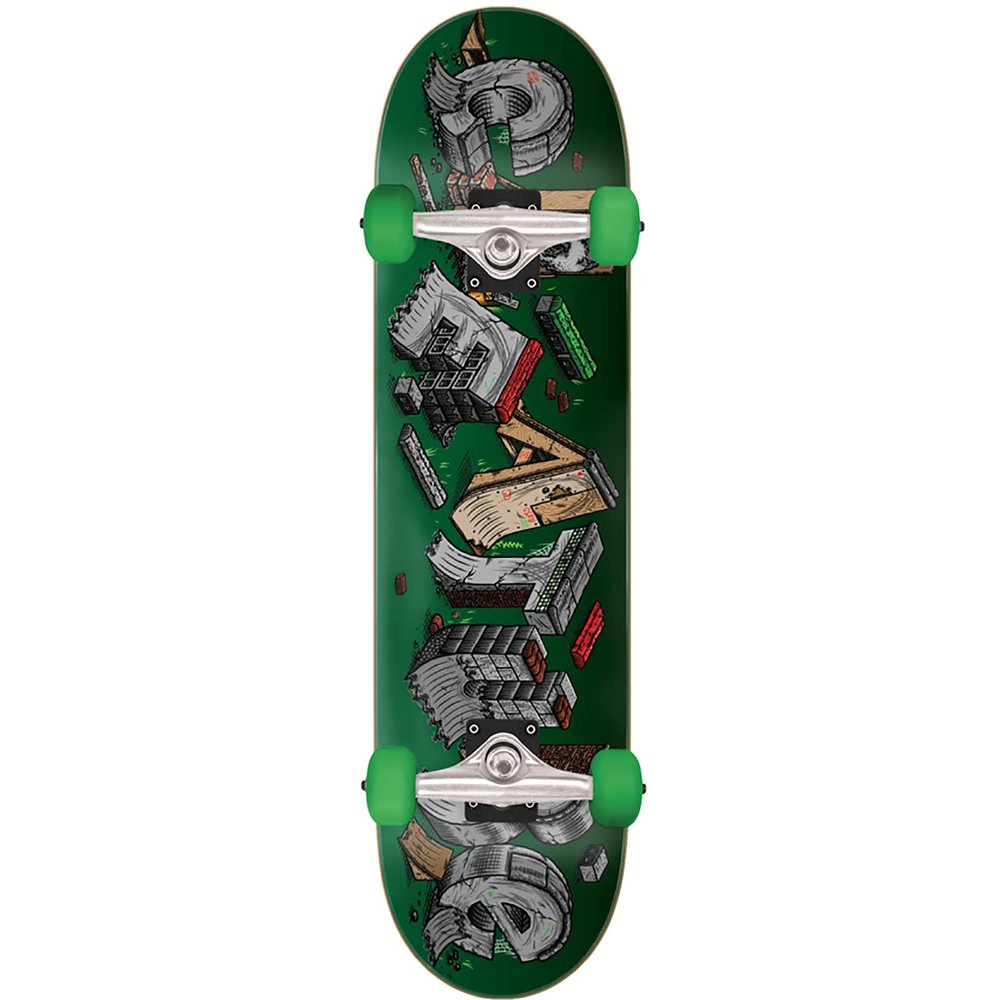 Creature Slab DIY Full Complete Skateboard,Multicolored,8.00" L x 31.25" W
