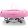AVASTA Kids Bike Seat Bicycle Saddle for Girls & Boys Waterproof Wide Soft Bike Cushion Dual Shock Absorbing Kids Bike Accessories Fit for 12 14 16 18 20 inch Mountain Road BicycleWhite view 4