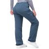 33,000ft Women's Rain Pants, Waterproof Lightweight Breathable Rain Overall Hiking Pants Gray Blue view 2