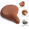 AVASTA Kids Bike Seat Bicycle Saddle for Girls & Boys Waterproof Wide Soft Bike Cushion Dual Shock Absorbing Kids Bike Accessories Fit for 12 14 16 18 20 inch Mountain Road BicycleBrown view 3