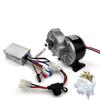250W Brush Motor with Motor Controller and Fuse Cable 9T Gear Motor Has Flat Mounting Support (36V 250W kit) view 1