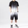 Mens Jogging Suit Set 2 Piece Outfits Shorts Tracksuit Set Running Workout Sport Suits view 2