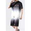 Mens Jogging Suit Set 2 Piece Outfits Shorts Tracksuit Set Running Workout Sport Suits view 4