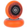 AOWISH 68mm 90a Ripster Wheels w/Bearings ABEC-9 for Mini Ripstik, Ripstick Mini, 2-Wheeled Caster Board, Carving Casterboard, Wave Board, Rolling Luggage (Set of 2) (Orange) view 1