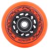 AOWISH 68mm 90a Ripster Wheels w/Bearings ABEC-9 for Mini Ripstik, Ripstick Mini, 2-Wheeled Caster Board, Carving Casterboard, Wave Board, Rolling Luggage (Set of 2) (Orange) view 4