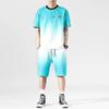 Mens Jogging Suit Set 2 Piece Outfits Shorts Tracksuit Set Running Workout Sport Suits view 2