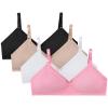 MIK-QUE Girls Seamless Training Bras Adjustable Straps Sports Bras 8-10,10-12,12-14 view 1