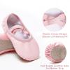 Stelle Ballet Shoes for Girls Soft Leather Dance Slippers Ballerina Shoes(Pink,12ML) view 4