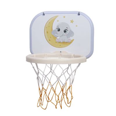 Basketball Rim Children's Mini Basketball Hoop, Indoor Swimming Pool Basketball Board, No Need to Punch for Installation, 35cm (Color : Style1)
