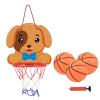 Basketball Rim Children's Wall-Mounted Basketball Hoop is Easy to Fold, No Need to Punch, Indoor Swimming Pool Basketball Board (Color : Dog, Size : Style3) view 1