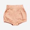 EISHOW Toddler Girls Boys Shorts Bloomers Cotton Linen Shorts Floral Ruffle Bowknot Diaper Cover Summer Casual Outfits view 2