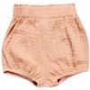Toddler Girls Boys Shorts Bloomers Cotton Linen Shorts Floral Ruffle Bowknot Diaper Cover Summer Casual Outfits view 1