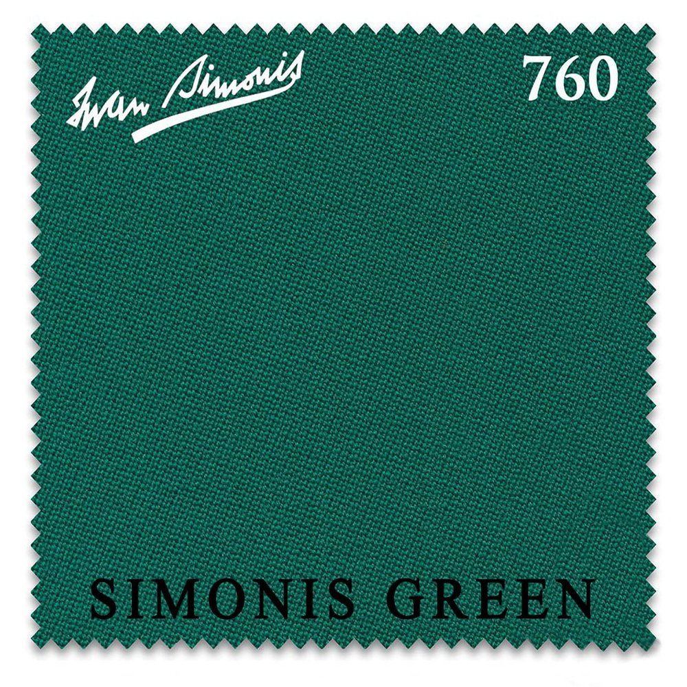 Iwan Simonis 760 Pool Table Cloth (Simonis Green, 7 ft)