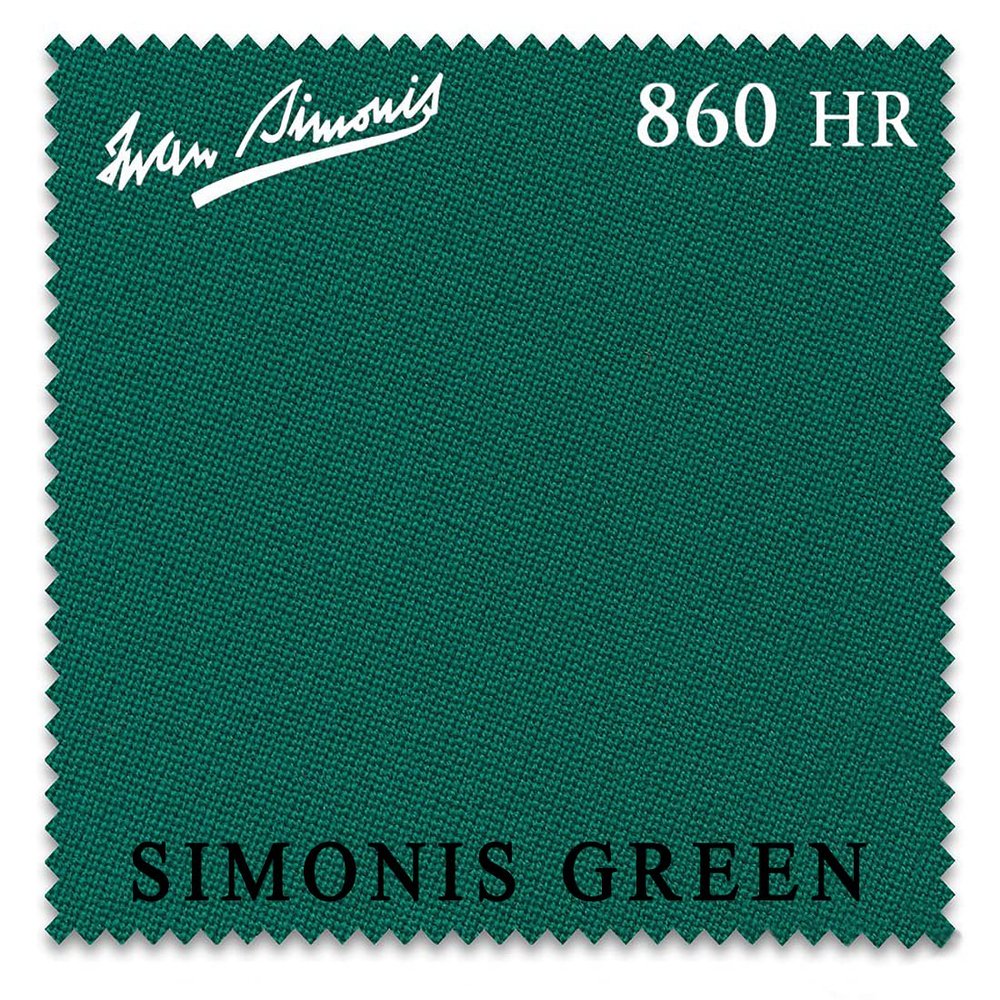 Iwan Simonis 860HR Pool Table Cloth (Simonis Green, 9 ft)