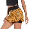 Womens Sports Skort Animal Print Tiger Summer Athletic Tennis Skirt Golf Skorts with Pockets view 2