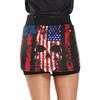 BGXW Womens Sports Skort American Flag Skull Pride Summer Athletic Tennis Skirt Golf Skorts with Pockets view 4
