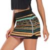 BGXW Womens Sports Skort African Tribal Summer Athletic Tennis Skirt Golf Skorts with Pockets view 2