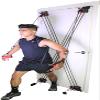 X Factor Door Gym Complete Home Gym Full Body Workout Total Exercise System Package | Strength Training Fitness Resistance System | Includes Straight Bar, DVD, Workout Chart view 3