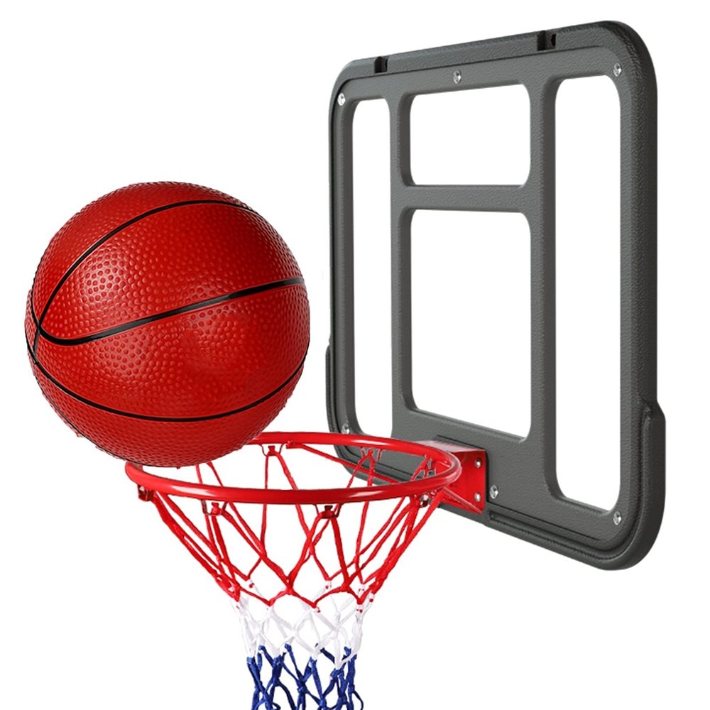 Mini Basketball Hoop Set for Kids Teens, Over The Door Wall Basketball Hoop, 2 Mini Basketballs and Net Hoops, Kids Gifts