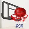Mini Basketball Hoop Set for Kids Teens, Over The Door Wall Basketball Hoop, 2 Mini Basketballs and Net Hoops, Kids Gifts view 3