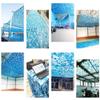 HXSM Camo Netting for Canopy Decoration Military Camouflage Net for Sunshade 3x10m 4x8m 4x10m 5x6m Hunting Blind Netting for Camping Woodland Mesh Perfect Camonetting view 2