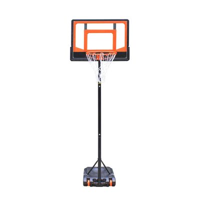 Basketball Hoop Outdoor Portable Heavy-Duty Basketball Hoop, Height Adjustable 1.55-2.1m Basketball Stand, for Kids and Teenagers Home Playground School Games