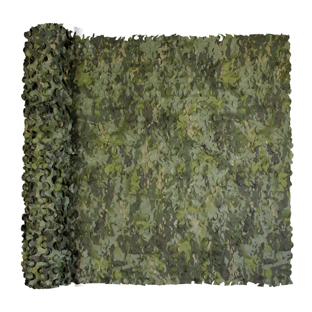 GRVCN Camo Netting Camouflage Net, Bulk Roll Sunshade Mesh Nets for Hunting Blind Shooting Military Theme Party Decorations