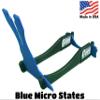 Micro Guru Gun Stand Blue view 2