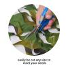 GRVCN Camo Netting Camouflage Net, Bulk Roll Sunshade Mesh Nets for Hunting Blind Shooting Military Theme Party Decorations view 4
