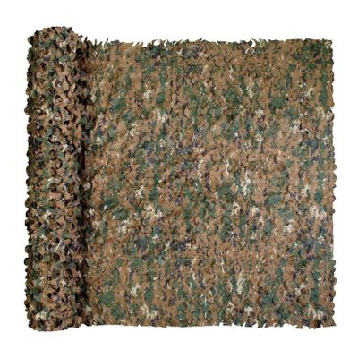 GRVCN Camo Netting Camouflage Net, Bulk Roll Sunshade Mesh Nets for Hunting Blind Shooting Military Theme Party Decorations