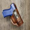 Leather G43 Holster w/ Heavy Duty Utility Clip. G43 Holster. G43 Leather Holster (Timber Brown, Right Hand IWB) view 3