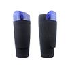 QUUPY Soccer Shin Guards,Youth Football Calf Socks,Used in Adults and Teenagers,Black,18 cm x 10 cm view 4