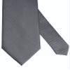 ZENXUS Extra Long Solid Tie for Men Big and Tall, Dark Gray XXL Tie 70 inch view 4