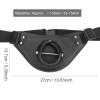Fishing Belt Rod Holder, Fishing Belly Top Adjustable Fighting Waist Belt Rod Holder Fish Fighting Belt, 360 Degree Adjustable (Black) view 3