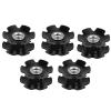 Cyrank 5Pcs 28.6Mm Toothless Inner Core, Bicycle Toothless Front Fork Core Bicycle Star Nut for Front Fork view 2