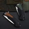 Petrified fish PF838 3.74" D2 Steel Stonewashed Blade Pocket Folding Knife view 4