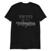 JG Infinite 1970 F100 Ranger XLT Pickup Truck Short-Sleeve Unisex T-Shirt Black view 1