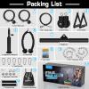 SERTT Weight Cable Pulley System Gym, Upgraded Cable Pulley Attachments for Gym LAT Pull Down, Biceps Curl, Tricep, Arm Workouts - Weight Pulley System Home Gym Add On Equipment view 2