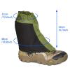 Yundxi Waterproof Low Ankle Gaiters Canvas Snow Gators Leg Boots Cover for Hiking Walking Cycling Mowing Fishing Camping Climbing view 3