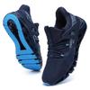 Ezkrwxn Navy Blue Athletic Walking Shoes for Women Mesh Breathable Running Shoes Slip on Ladies Gym Workout Tennis Jogging Sneakers Size 6 view 1