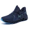 Ezkrwxn Navy Blue Athletic Walking Shoes for Women Mesh Breathable Running Shoes Slip on Ladies Gym Workout Tennis Jogging Sneakers Size 6 view 2