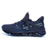 Ezkrwxn Navy Blue Athletic Walking Shoes for Women Mesh Breathable Running Shoes Slip on Ladies Gym Workout Tennis Jogging Sneakers Size 6 view 3