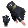 ATERCEL Workout Gloves for Men and Women, Exercise Gloves for Weight Lifting, Cycling, Gym, Training, Breathable and Snug fit (Green, X-Small) view 1