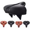 JNYHR Oversized Comfort Bike Seat, Gel Bike Seat, Replacement Bicycle Saddle - Padded Saddle, Waterproof, Universal, Outdoor Bikes, Suspension, Wide, Soft, Padded, Black, Brown view 3
