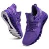 Ezkrwxn Slip on Sport Walking Shoes for Women Purple Running Shoes Mesh Breathable Size 6.5 Ladies Gym Workout Athletic Tennis Jogging Sneakers view 1